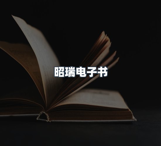 关于昭瑞电子书